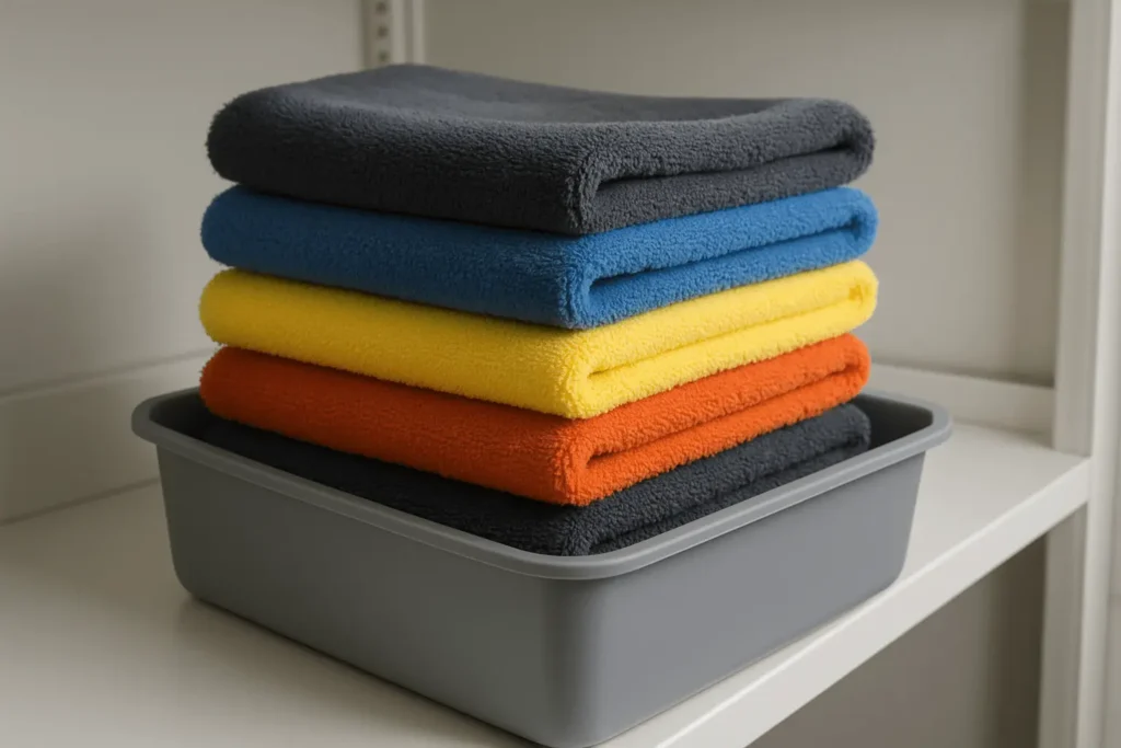 Storing Dry Towels
