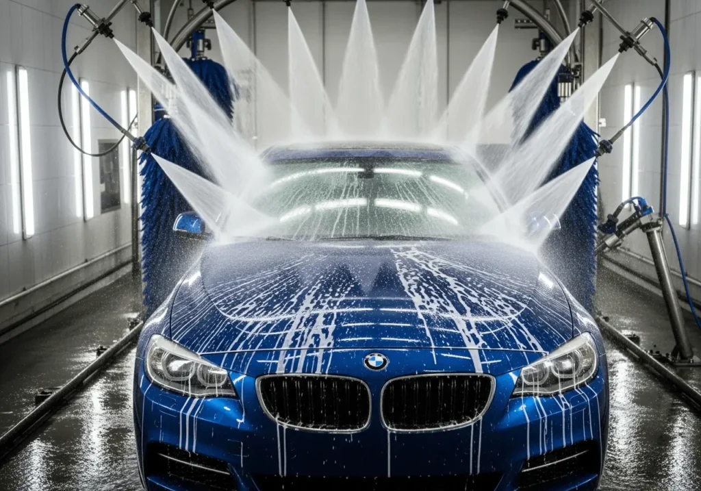 High pressure wash
