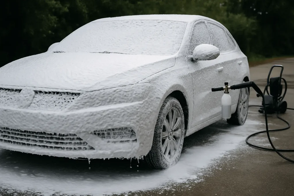 Applying Foam