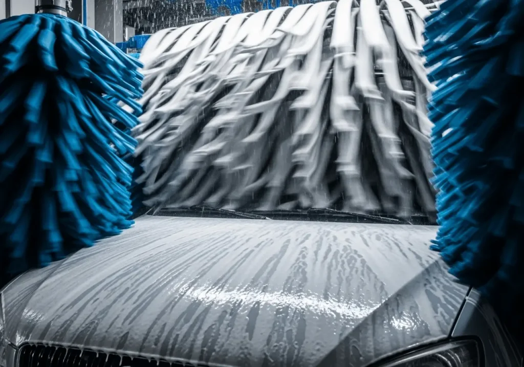 Soft cloth car washes