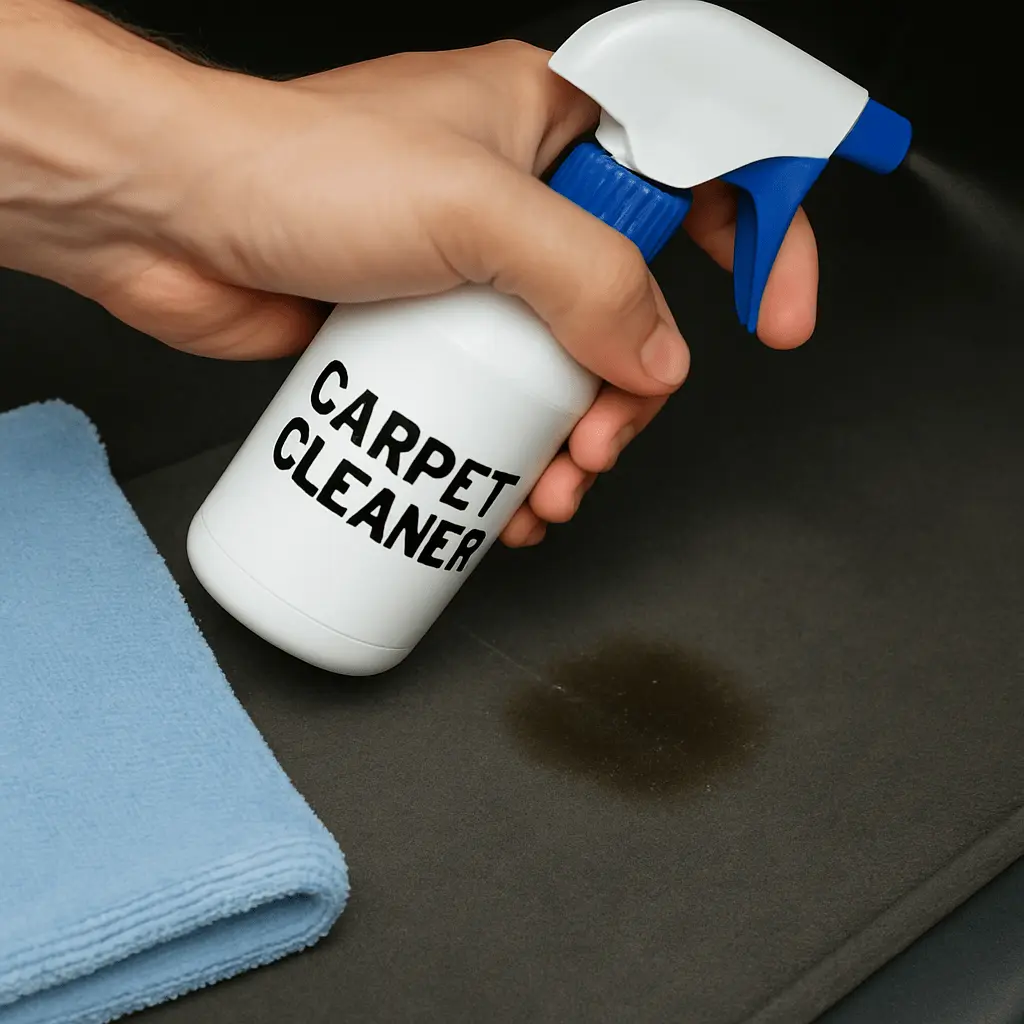 treating carpet stain