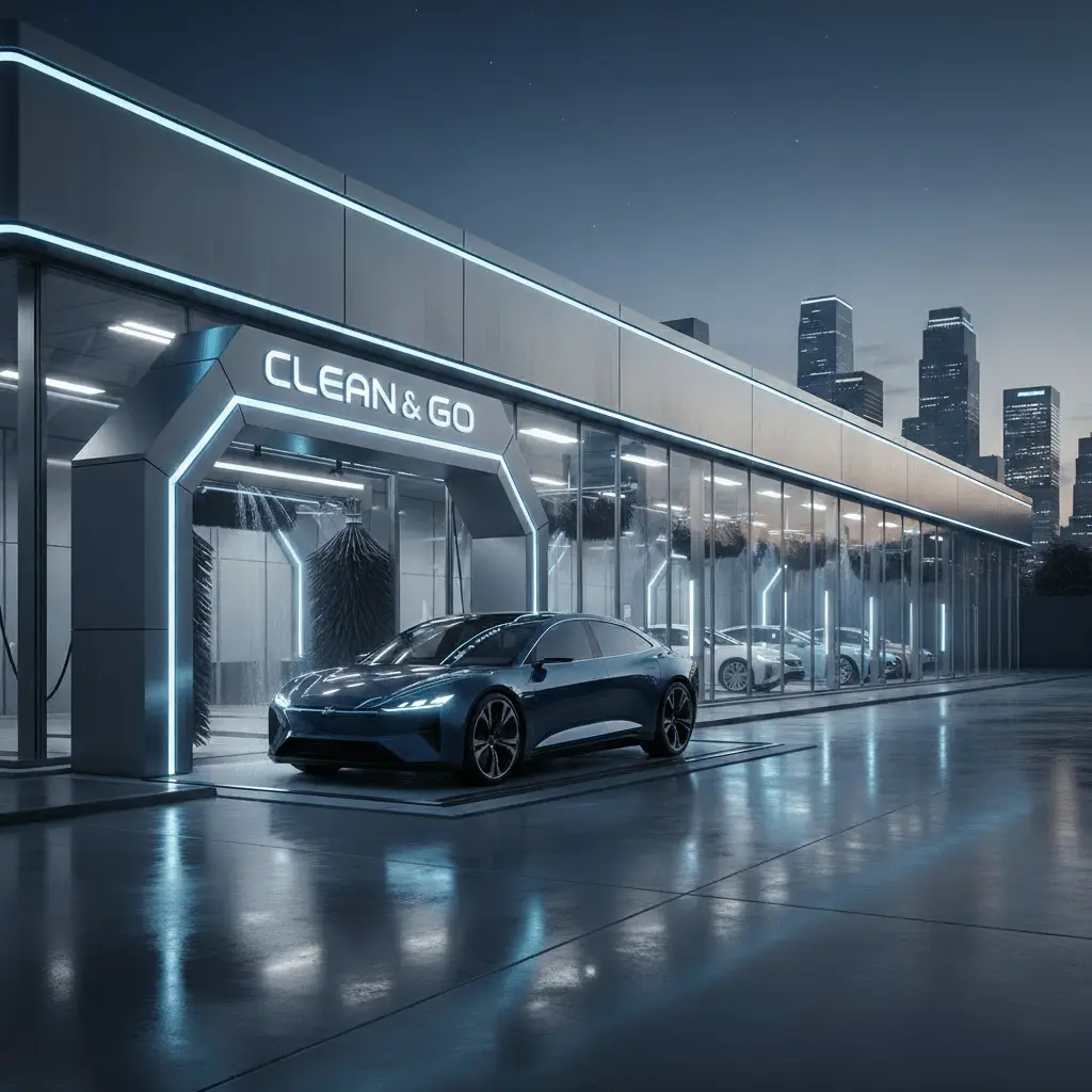 car wash station