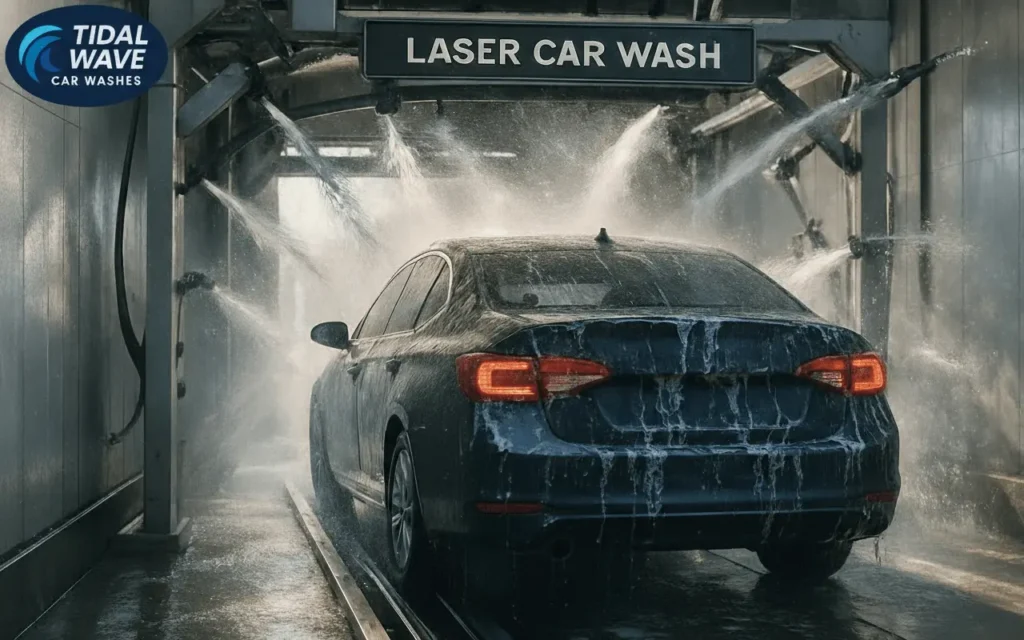 drive through laser wash