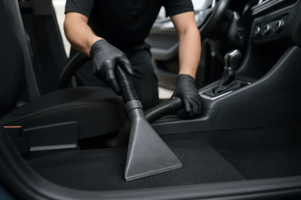 interior vacuuming