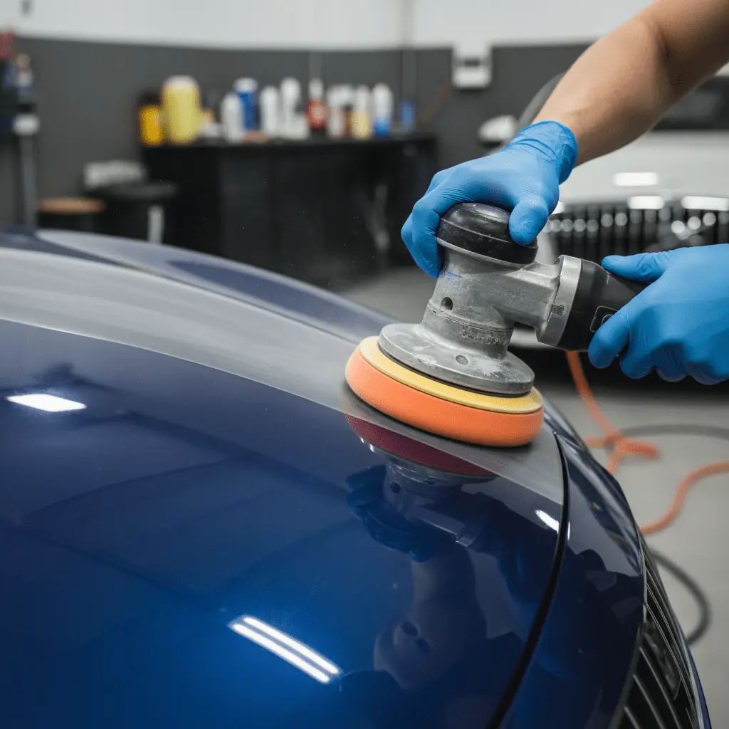machine buffing
