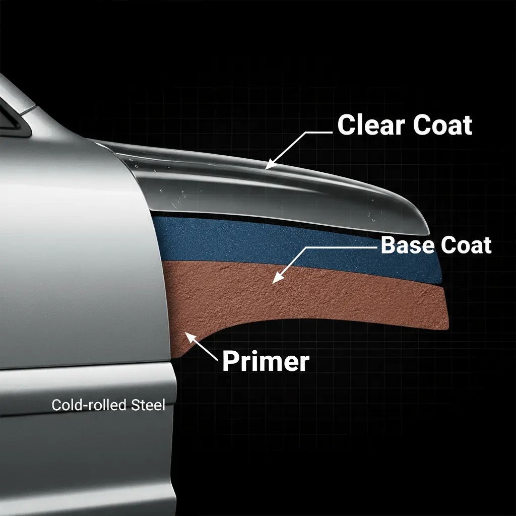 paint layers