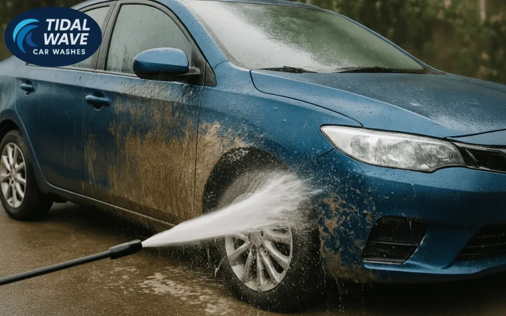 rinse off