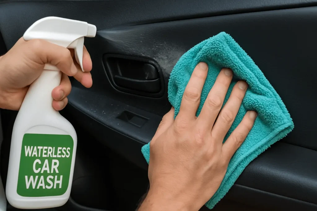 spray and wipe