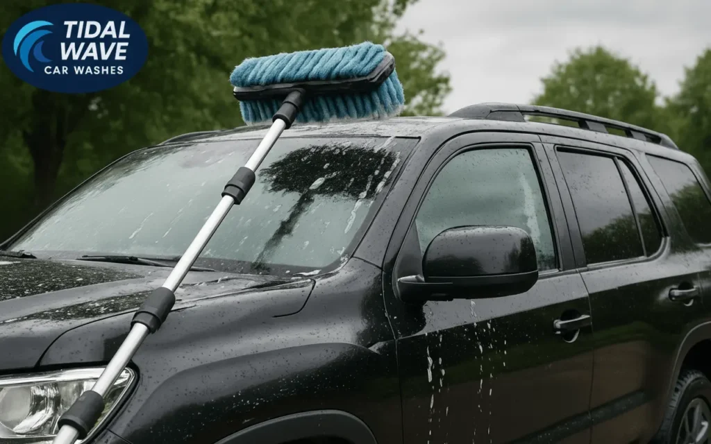 telescopic brush