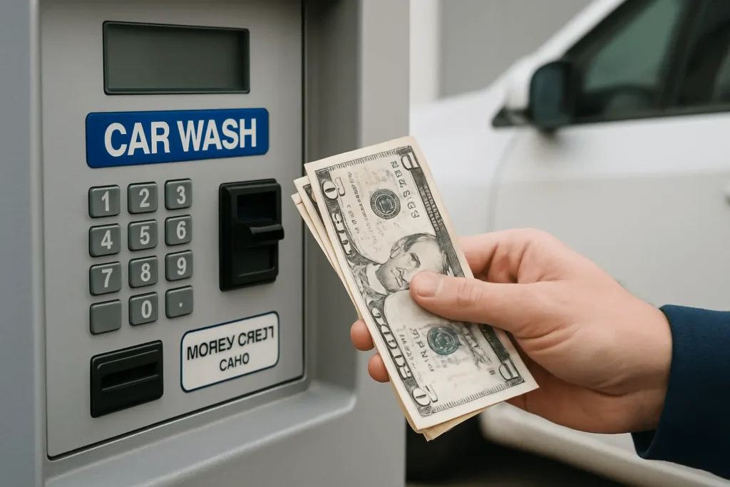 tipping at car wash