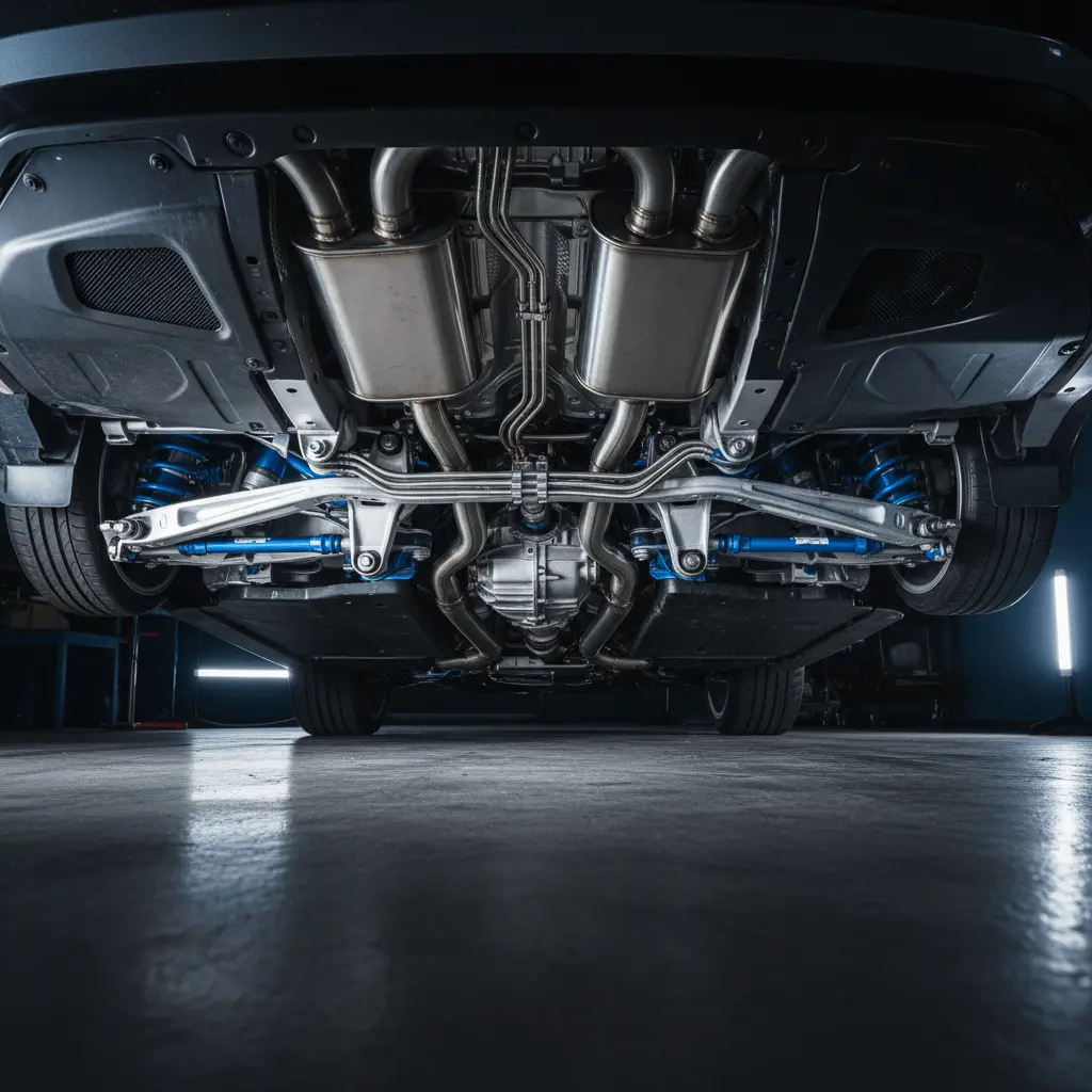 undercarriage clean car