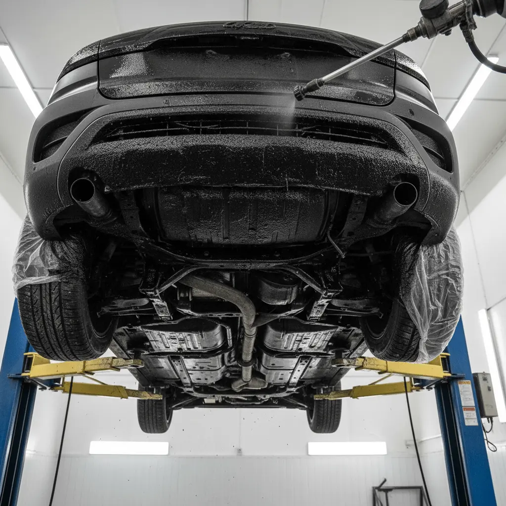undercoating application