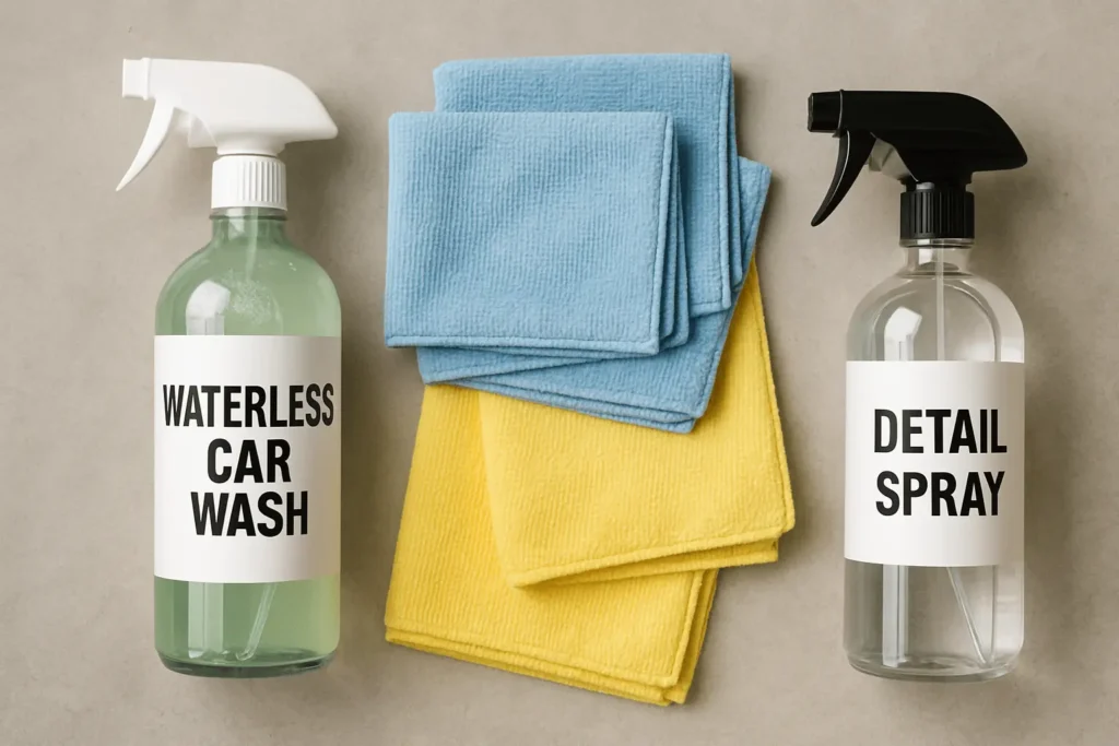 waterless car wash kit