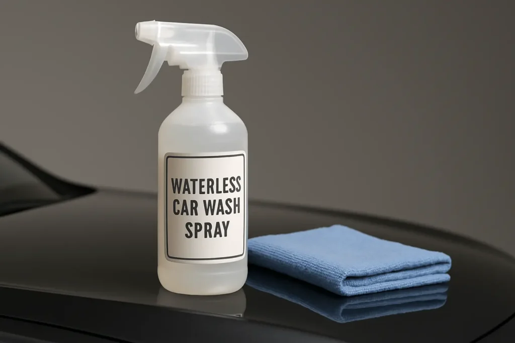 waterless wash spray