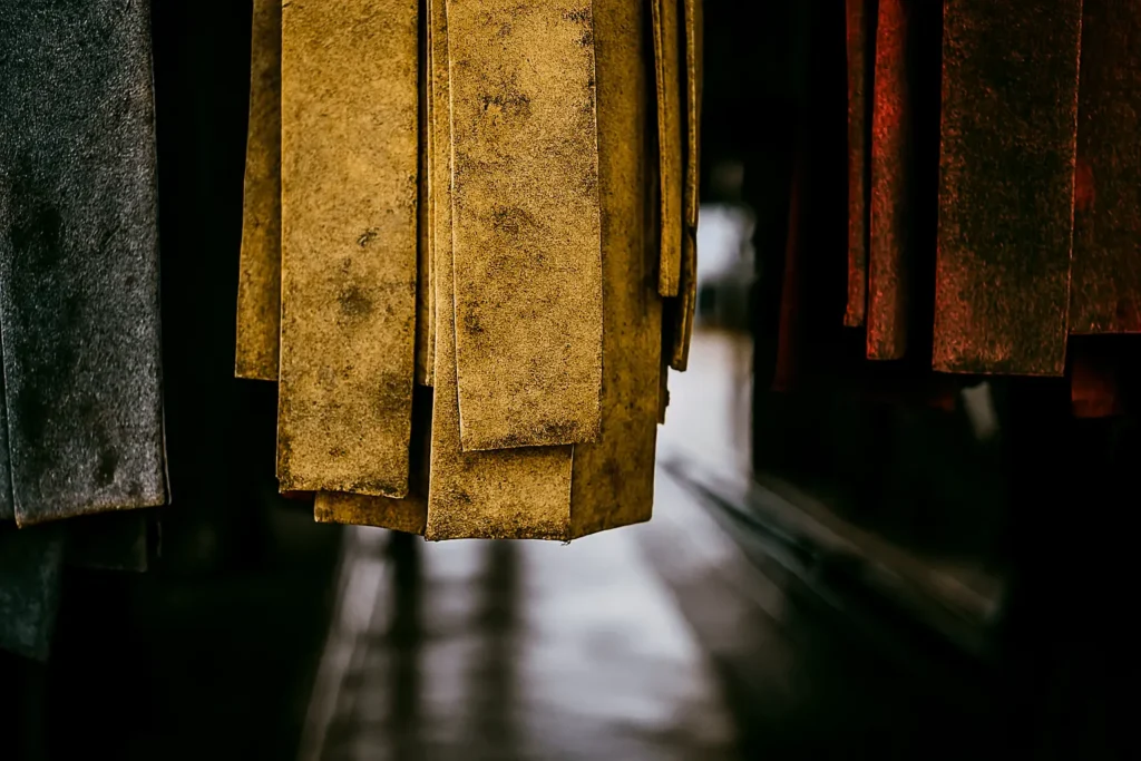 dirty cloth strips