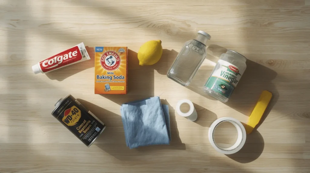 household cleaning items