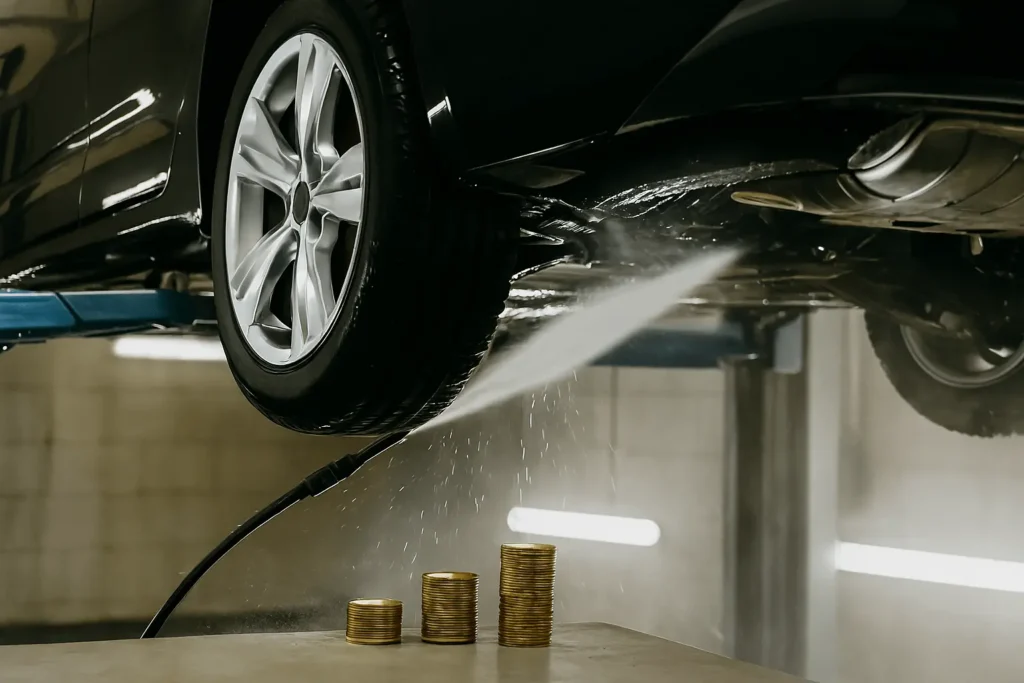 undercarriage cleaning