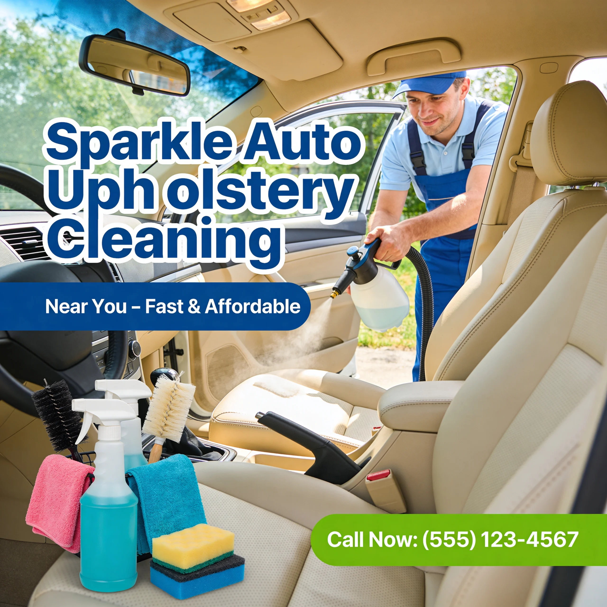 Car Upholstery Cleaning