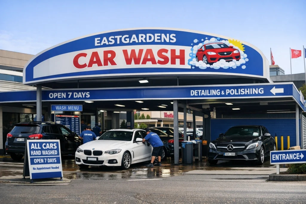 eastgardens car wash